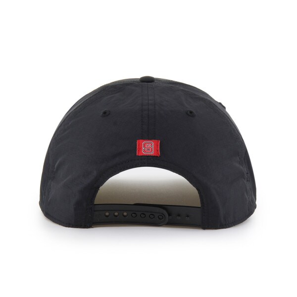 Black Structured Adjustable Snapbac